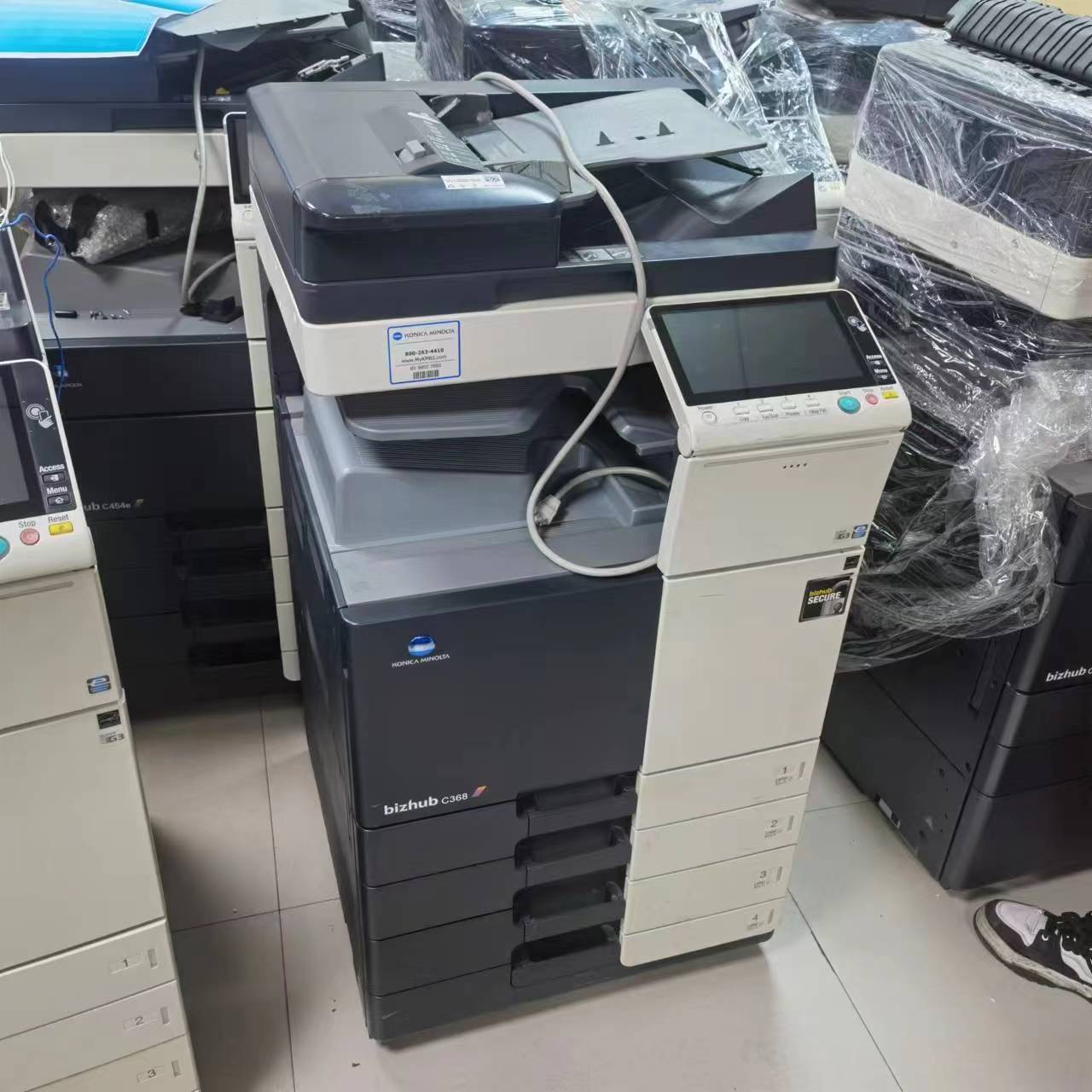 河南柯尼卡美能达C368彩色复印机